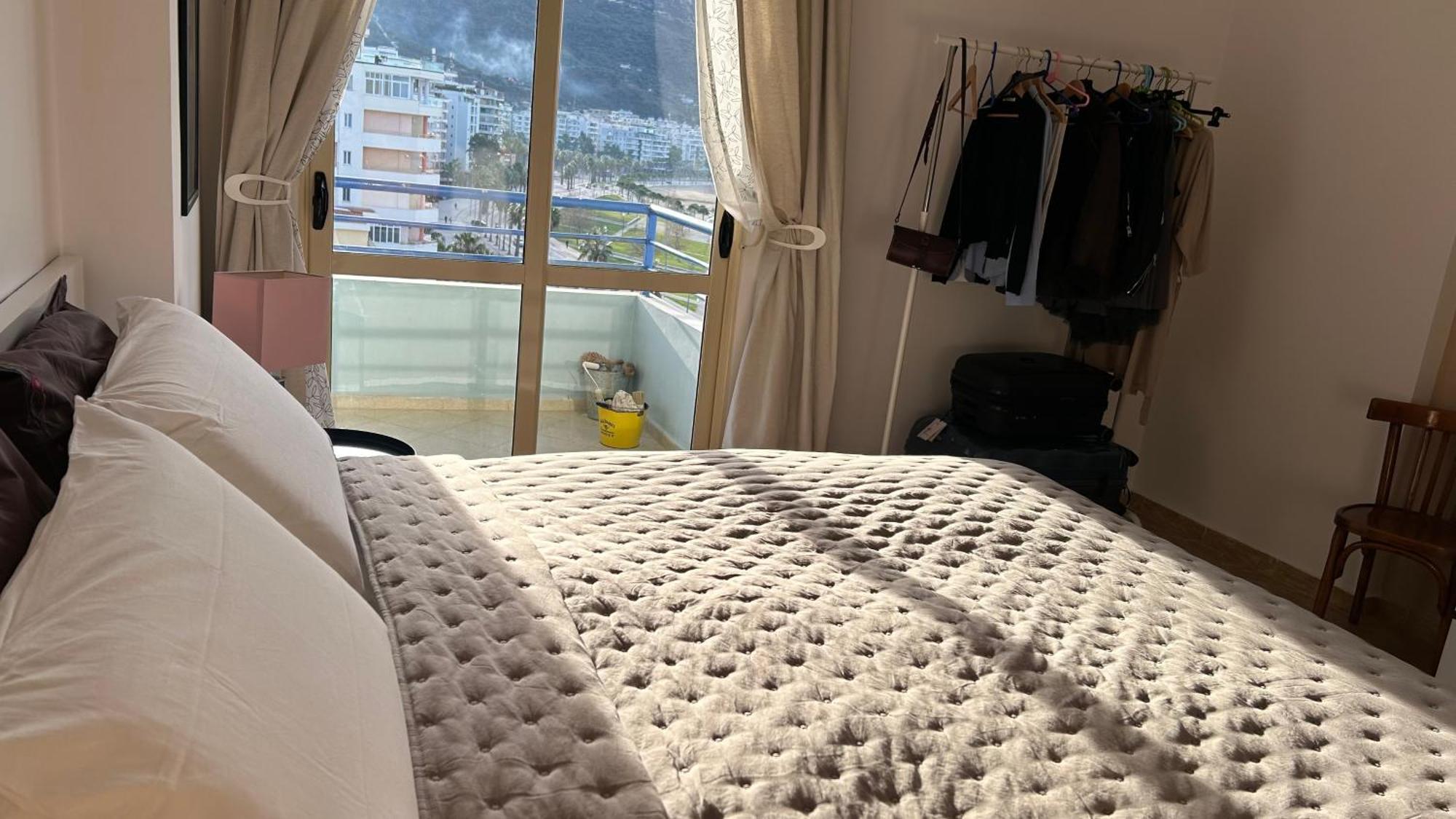 Appartamento Casa con vista mare Vlorë Esterno foto