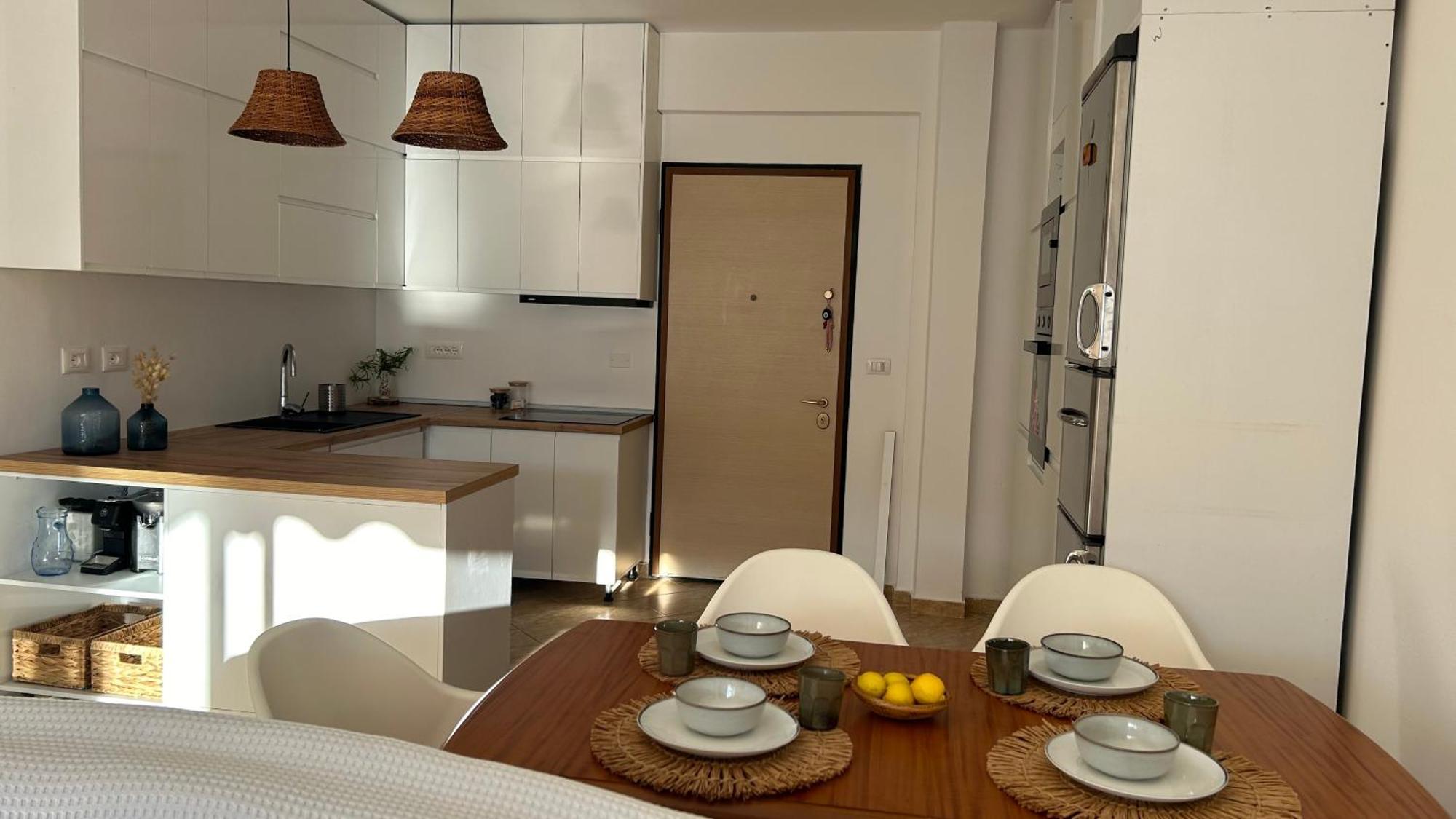 Appartamento Casa con vista mare Vlorë Esterno foto