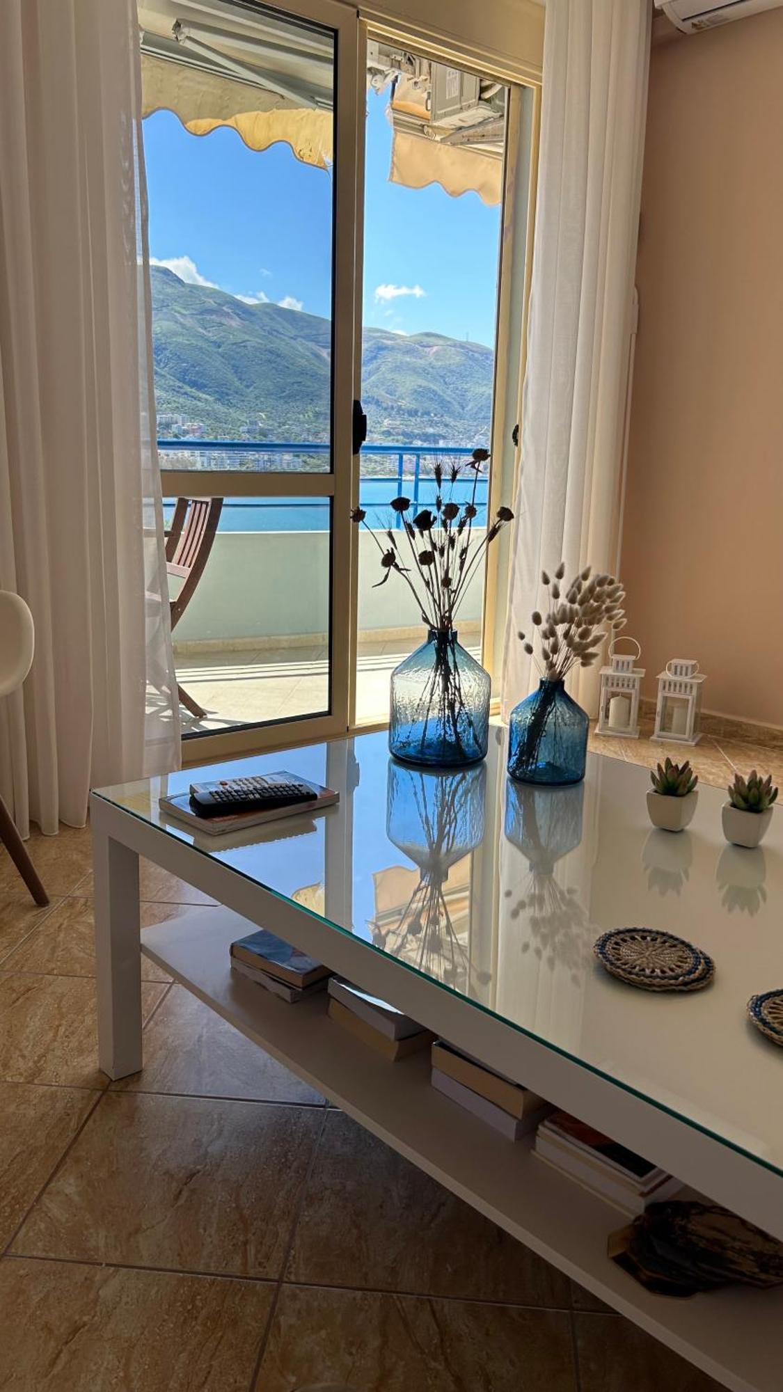 Appartamento Casa con vista mare Vlorë Esterno foto