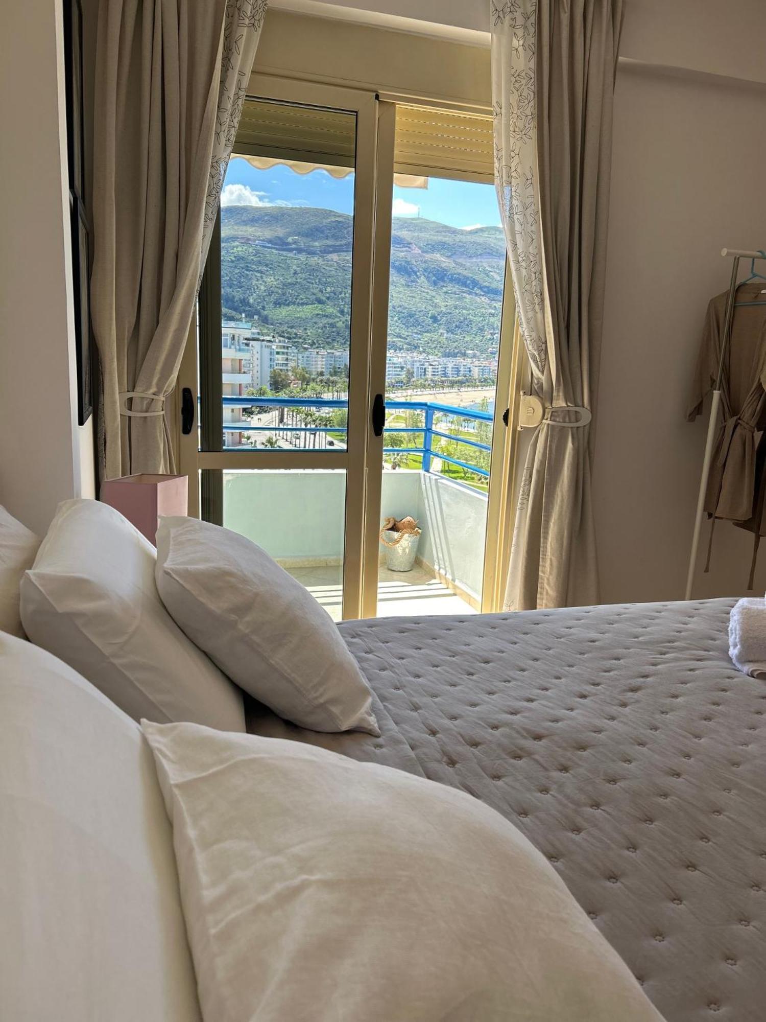 Appartamento Casa con vista mare Vlorë Esterno foto
