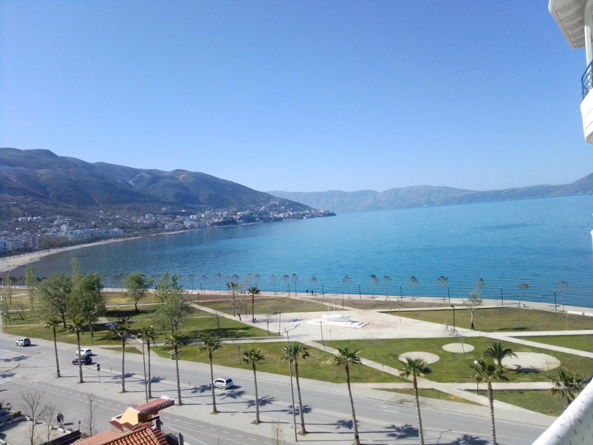 Appartamento Casa con vista mare Vlorë Esterno foto