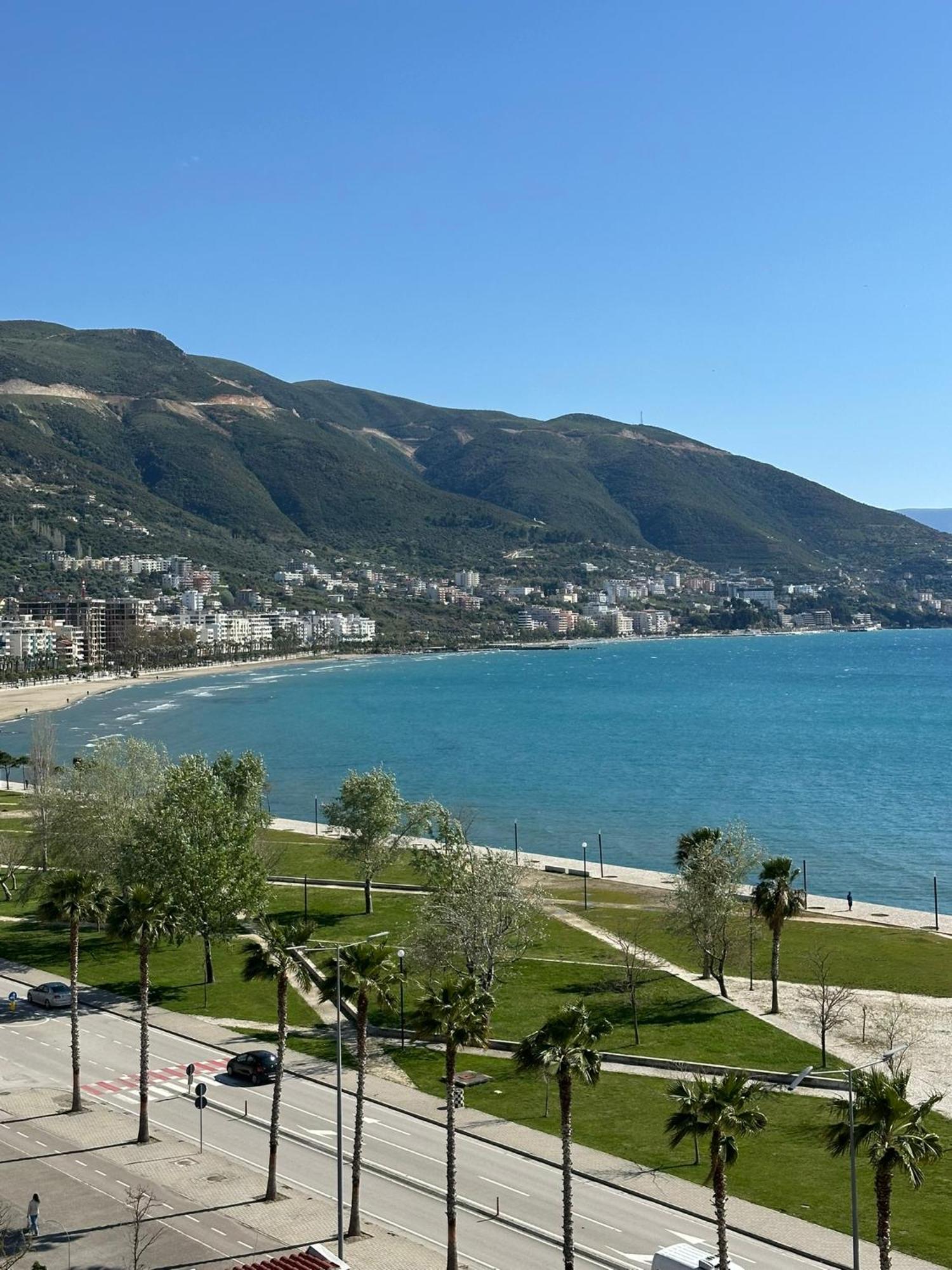 Appartamento Casa con vista mare Vlorë Esterno foto